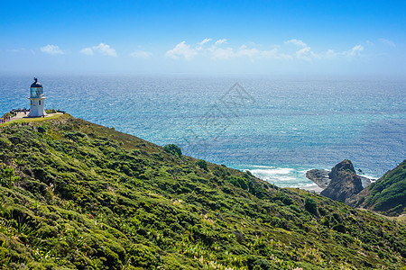 开林加灯塔地标沿海旅游房子假期旅行支撑小路海岸线海滩图片