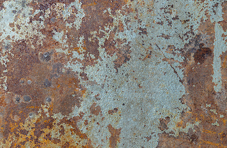 金属质地旧板料上的深色硬锈 铁表面全区域背景图案艺术衰变合金建造材料墙纸插图床单腐蚀盘子图片
