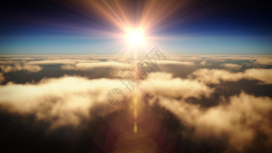 高高在上云层日落3d仁德日出航班全景气氛空气多云天线飞行地平线太阳图片