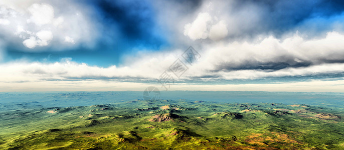 风景区全景云3插图蓝色树木太阳风景旅行山脉季节天空场地图片