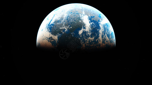 从行星 orbit3d 它制作图案的日出镜片勘探蓝色星系插图气氛世界阳光耀斑太阳图片