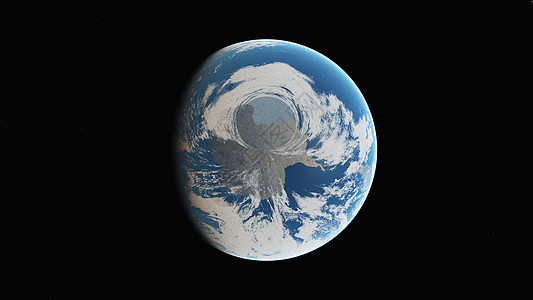 从行星轨道 3d 它制作图案的日出耀斑阳光天空气氛世界日落蓝色宇宙插图辉光图片
