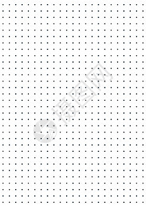 网格纸 白色背景上的虚线网格 带点的抽象点缀透明插图 学校文案笔记本日记笔记横幅印刷书籍的白色几何图案技术黑色圆形记事本装饰品艺背景图片