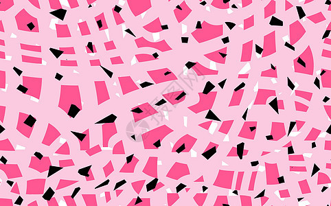 几何粉色水磨石无缝图案 抽象多彩的现代背景 用于网页和印刷品的石材时尚设计 威尼斯瓷砖 地板家居装饰 混沌柔和的质地露台插图奢华图片