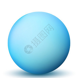 玻璃蓝球或珍贵珍珠 在白色背景上突出显示的光滑逼真的 ball3D 抽象矢量插图 带阴影的大金属泡泡圆圈反射网络水晶紫色塑料球体图片