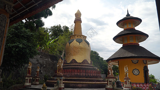 巴厘岛佛教寺庙宗教建筑神社崇拜地标雕像旅行建筑学文化图片