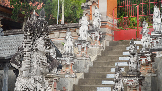 巴厘岛佛教寺庙宗教建筑文化建筑学地标旅行神社崇拜雕像图片