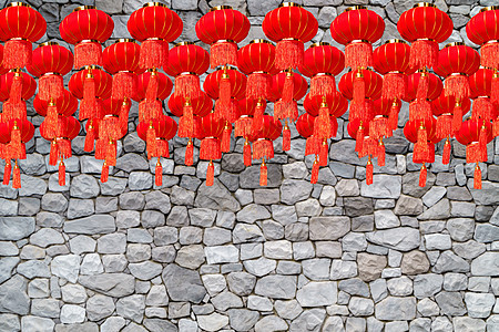 新年的中国灯笼 用来在街上庆祝旅行庆典游客传统文化吸引力旅游艺术节日图片