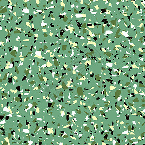 几何绿色水磨石无缝图案 抽象多彩的现代背景 用于网页和印刷品的石材时尚设计 威尼斯瓷砖 地板家居装饰 混沌柔和的质地花岗岩打印露图片