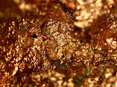 封结时的铜矿石化学矿物学矿业水晶材料宏观矿物冶金工作室金属图片