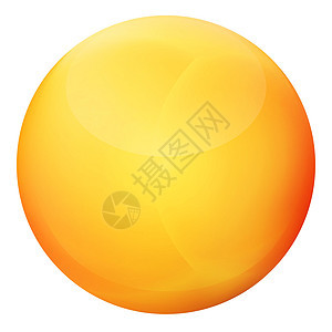 玻璃金球或珍贵珍珠 光滑现实的球 3D抽象矢量插图在白色背景上突出显示 大金属泡沫和阴影圆圈水晶气泡塑料球体按钮艺术液体网络玻璃背景图片