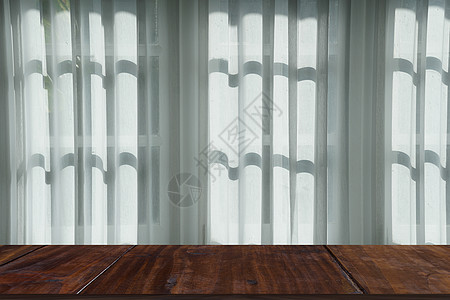 白色通过纯粹的窗口窗帘看到房间织物风格住宅阳光窗户装饰房子背景图片