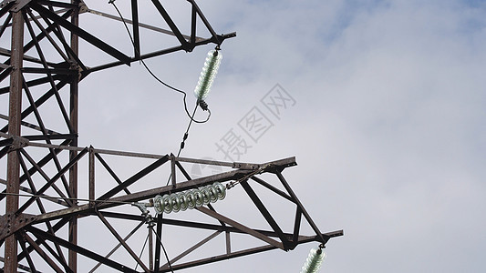 高压电站活力金属危险工业电气电缆工程电压天空图片