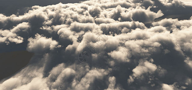 飞在云层之上 抽象 3d rende天气地平线云景天空晴天航班阳光空气全景太阳图片