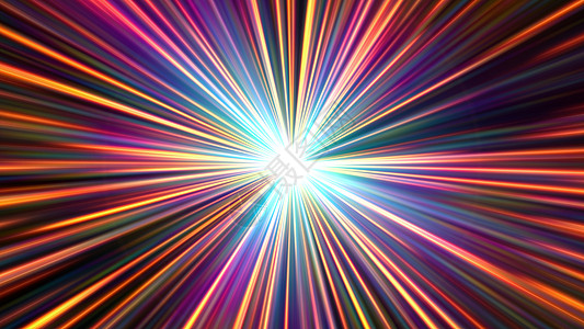 脉冲星射线光抽象太阳微光爆破蓝色运动圆圈坡度光束耀斑插图图片