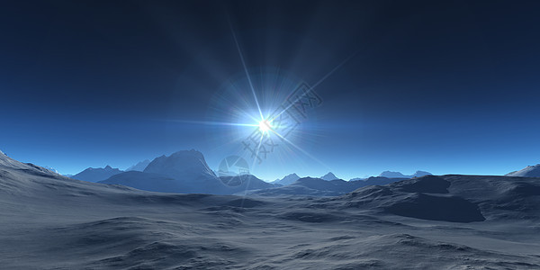 山高原抽象景观全景侵蚀丘陵山脉风景太阳顶峰灰尘行星蓝色旅游图片