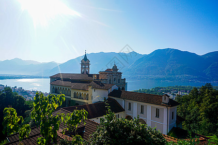 瑞士奥塞利纳的朝圣教堂图片