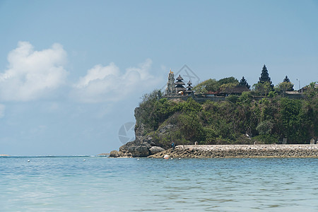 印度尼西亚巴厘岛的印度教寺庙石头宗教历史建筑学旅行地标文化图片