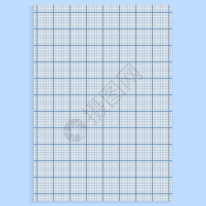 网格纸  A4 格式的逼真空白内衬纸页 带彩色图表的方形背景 学校壁纸纹理笔记本的几何图案 透明背景上的内衬空白日记打印帆布推介背景图片
