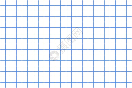 网格纸 抽象方形背景与蓝色图形 学校 壁纸 纹理 笔记本的几何图案 在透明背景上隔离的内衬空白建造建筑学打印办公室床单平方数学插图片