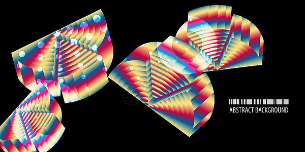 几何炫彩抽象背景矢量模板卡片想像力马赛克网络风格商业艺术创造力插图几何学背景图片