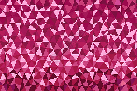 多边形的粉红色马赛克背景 抽象的低聚矢量图 半色调风格的三角形图案 模板几何业务设计与三角形的海报 横幅 卡片 传单坡度粉色艺术图片