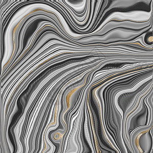 流体大理石花纹效果插图奢华岩石艺术液体海浪波浪海洋金子抛光图片