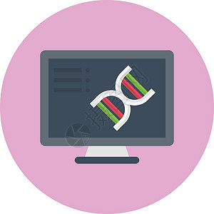 分子技术遗传学基因医生电脑界面生物插图屏幕医疗图片