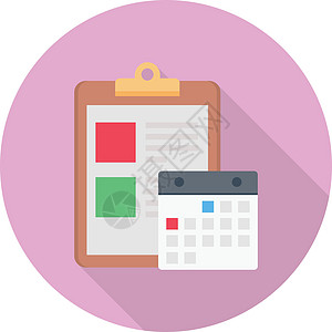 日历会议技术清单列表办公室插图商业报告季节日程图片