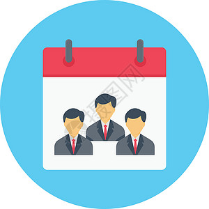 团队小组时间议程会议时间表项目经理日程插图商业职员图片