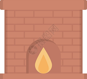 壁炉艺术篝火危险火焰家具插图公寓黑色木头烧伤图片