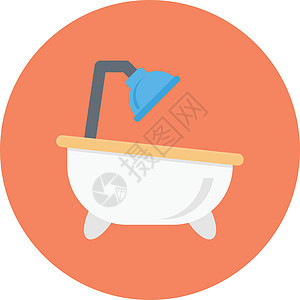 浴图商业浴室公司管道卫生网站龙头技术插图淋浴背景图片