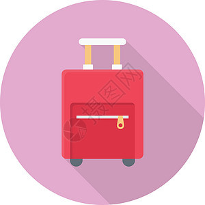 行李商业手提箱假期黑色标识运输衣服旅行公文包插图图片