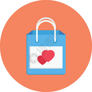 礼品袋插图市场包装购物中心店铺标识购物者销售网络婚姻图片