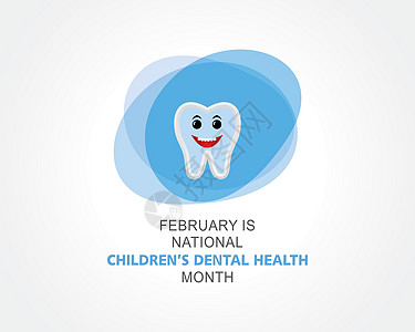 2月份全国儿童口腔卫生观察牙刷关心空腔孩子们治愈全世界国家健康牙齿孩子图片