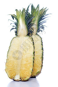 菠萝饮食叶子植物水果食物热带橙子果汁养分美食图片