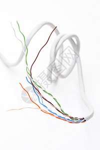 生命摄影图数据电气绳索塑料活力力量连接器紫色电缆宏观图片