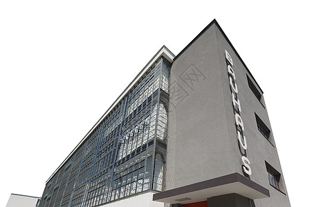 德索的Bauhaus建筑师白色地标学校社论联盟建筑天空艺术城市图片