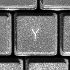 电脑键盘上的字母 Y写作打字机计算器大写字母技术电子产品钥匙案件办公室图片
