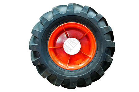 工业型大型拖拉机轮胎图片