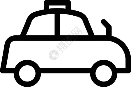 计程出租车司机民众标识车辆插图白色运输网络机器旅行背景图片