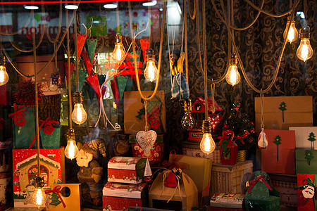 装饰性古董食堂风格的丝状灯泡吊灯玻璃枝形活力插图灯灯力量背景图片