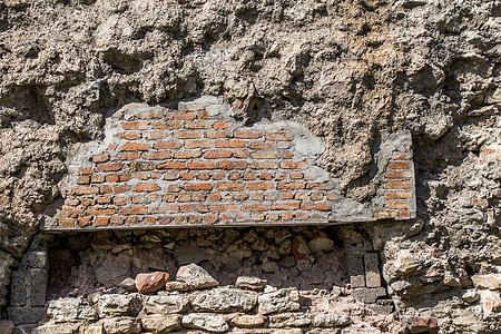旧的老砖砖墙壁背景红色建筑砖墙砖块墙纸材料历史建筑学石工石头图片