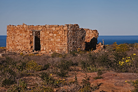 纳马夸国家公园的宅基地废墟 南非 1157图片