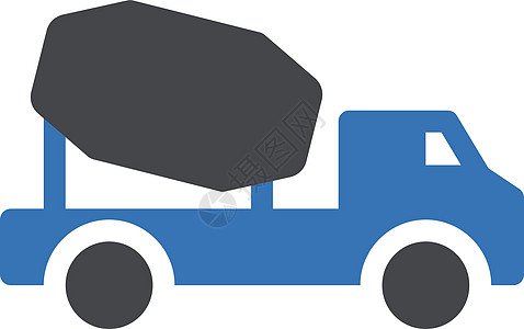 混和器机械装修卡车资产插图工具打印机器商业图表图片