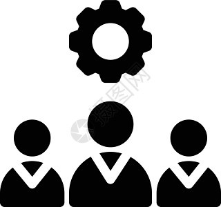 小组设置商务办公室齿轮员工领导者经理战略设施金融顾客背景图片