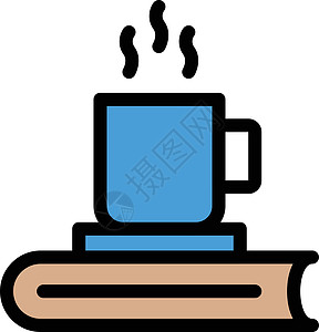 茶壶咖啡日记知识插图学习黑色图书馆字帖教育文学图片