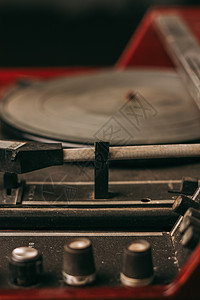 播放音乐技术古老的收尾曲棍球记录留声机玩家磁盘派对扬声器光盘噪音历史娱乐图片
