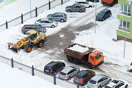 俄罗斯大道101k 1 2021 03 03卡车院子打扫时间社论雪机工作城市图片天空图片