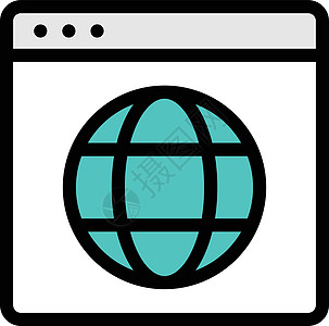 浏览器互联网光标电脑访问网址世界地球技术网站窗户背景图片